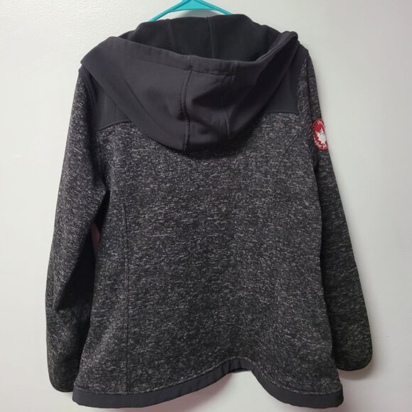 Canada Weathergear Full Zip Jacket Fleece Womens XL Hooded Fall Winter Layers - Picture 3 of 14